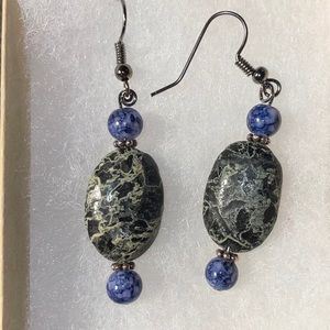Stone Bead Earrings